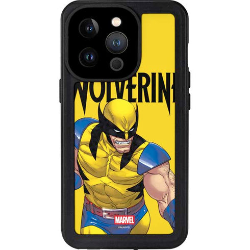 Marvel X-Men The Wolverine iPhone 15 Pro Waterproof Case