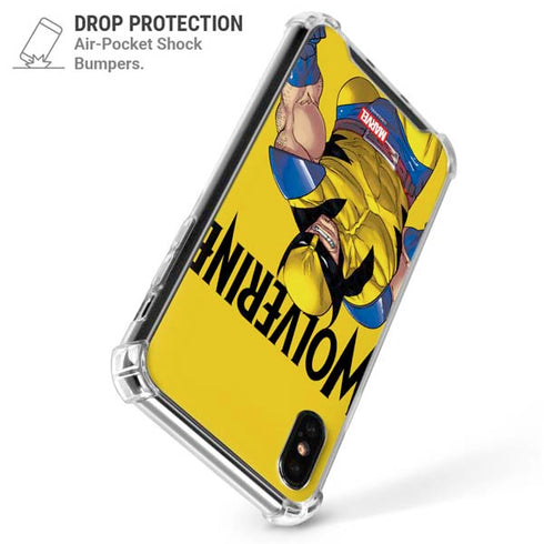 Marvel X-Men The Wolverine iPhone XS Max Clear Case
