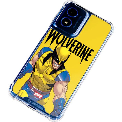 Marvel X-Men The Wolverine Moto G 5G (2024) Clear Case
