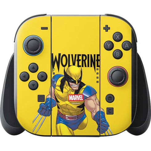 Marvel X-Men The Wolverine Nintendo Switch 2 (2025) with Joy-Con Skin