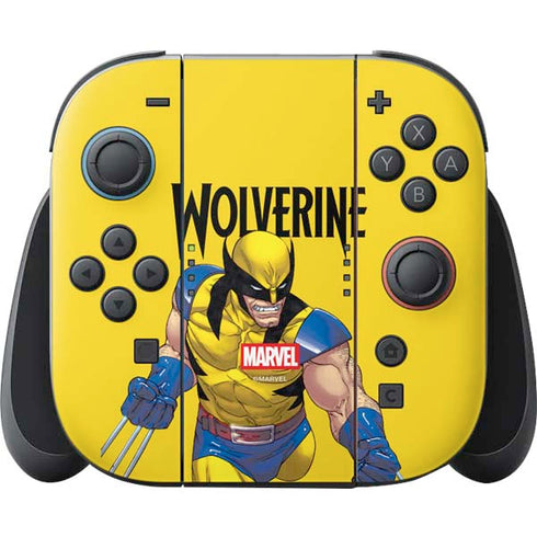 Marvel X-Men The Wolverine Nintendo Switch 2 (2025) Joy-Con Controller Skin