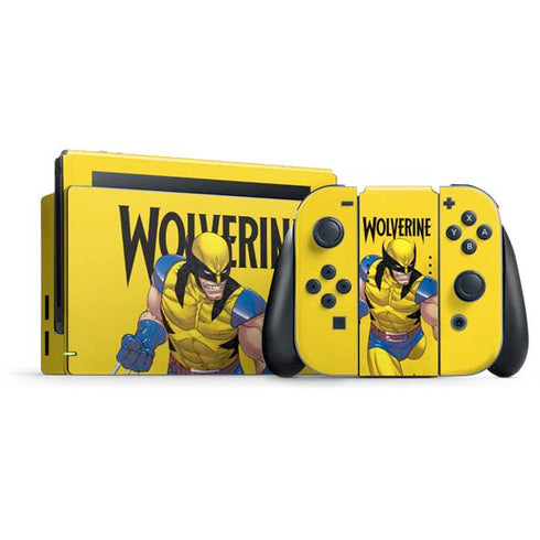Marvel X-Men The Wolverine Nintendo Switch Bundle Skin