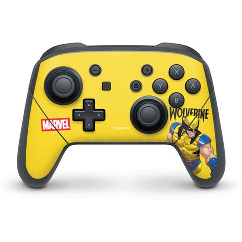 Marvel X-Men The Wolverine Nintendo Switch Pro Controller Skin