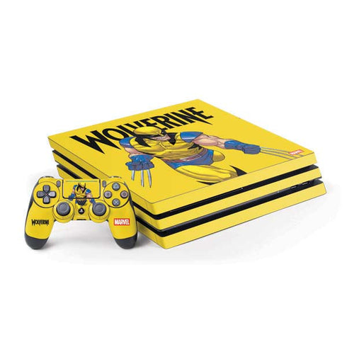 Marvel X-Men The Wolverine PS4 Pro Bundle Skin