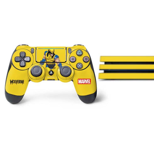 Marvel X-Men The Wolverine PS4 Pro Bundle Skin