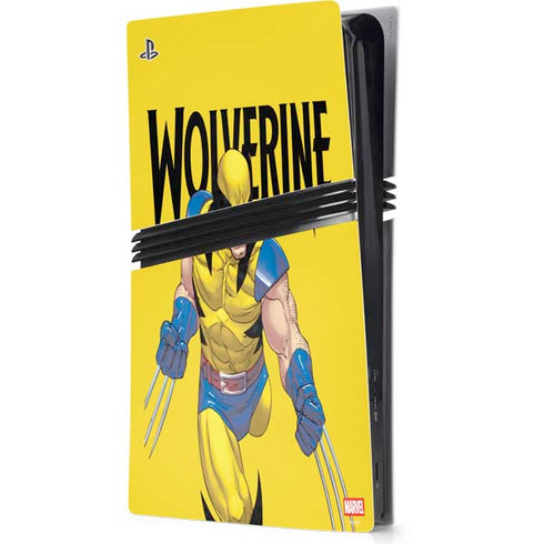 Marvel X-Men The Wolverine PS5 Pro Console Skin