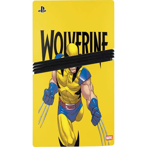 Marvel X-Men The Wolverine PS5 Pro Disk Console Skin