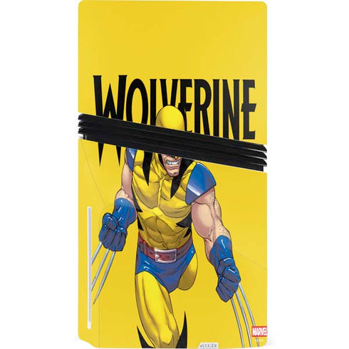 Marvel X-Men The Wolverine PS5 Pro Disk Console Skin