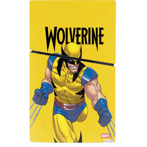 Marvel X-Men The Wolverine PS5 Slim Digital Edition Console Skin