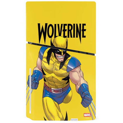 Marvel X-Men The Wolverine PS5 Slim Disk Bundle Skin