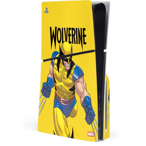 Marvel X-Men The Wolverine PS5 Slim Disk Console Skin