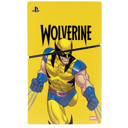 Marvel X-Men The Wolverine PS5 Slim Disk Console Skin