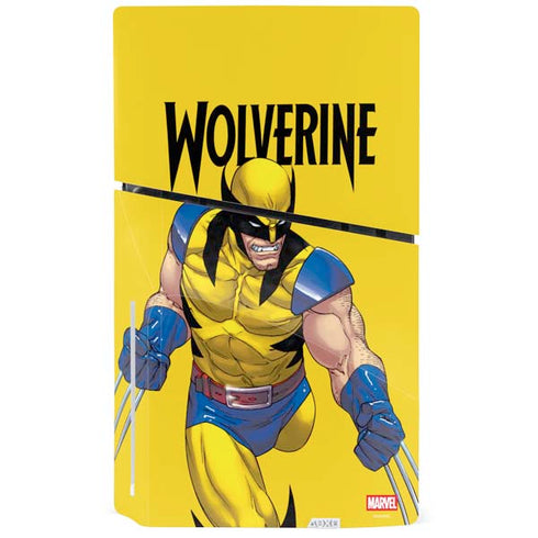 Marvel X-Men The Wolverine PS5 Slim Disk Console Skin