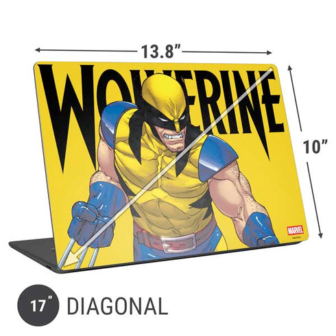 Marvel X-Men The Wolverine Universal Laptop 17in (13.8 x 10in) Skin