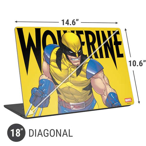 Marvel X-Men The Wolverine Universal Laptop 18in (14.6 x 10.6in) Skin