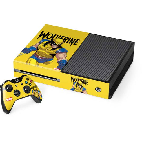Marvel X-Men The Wolverine Xbox One Console and Controller Bundle Skin
