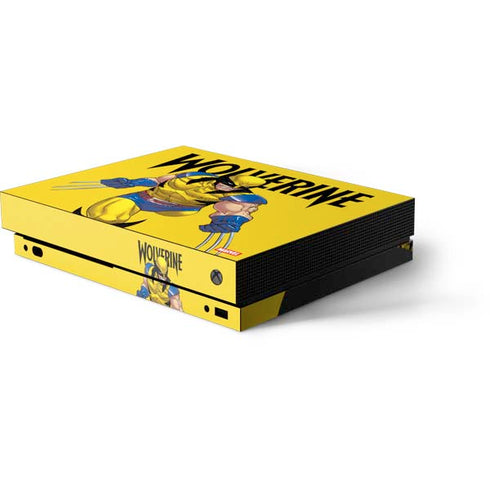 Marvel X-Men The Wolverine Xbox One X Console Skin