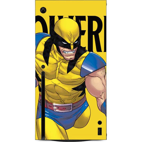 Marvel X-Men The Wolverine Xbox Series X Console Skin