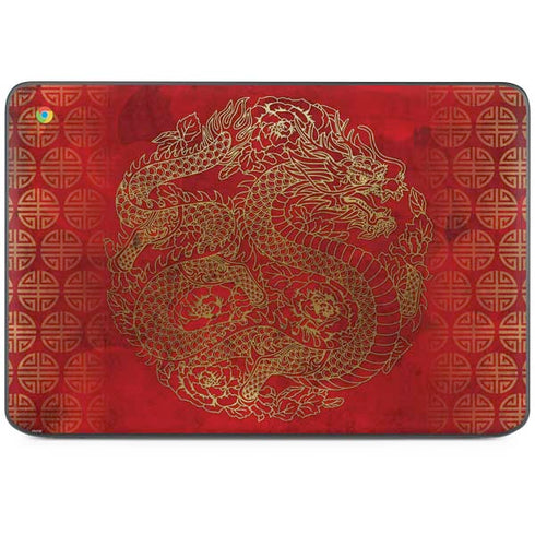 The year of the Drago HP Chromebook Skin