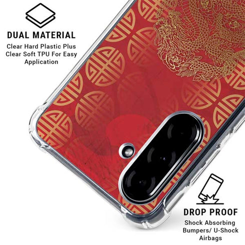 The year of the Drago Galaxy A36 5G Clear Case