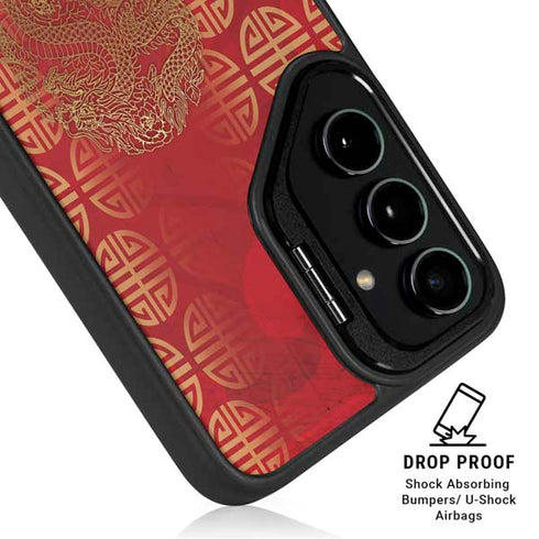 The year of the Drago Galaxy S25 Plus Kickstand Case