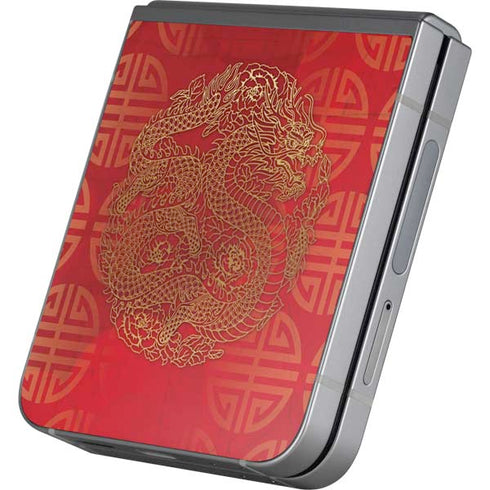 The year of the Drago Galaxy Z Flip6 Skin