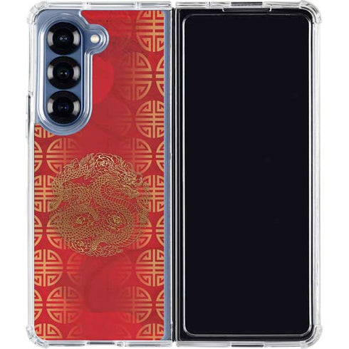 The year of the Drago Galaxy Z Fold6 Clear Case