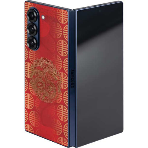 The year of the Drago Galaxy Z Fold6 Skin