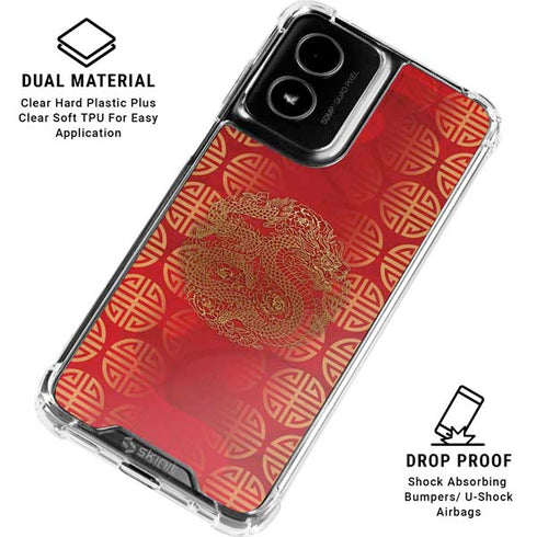 The year of the Drago Moto G Power 5G (2024) Clear Case