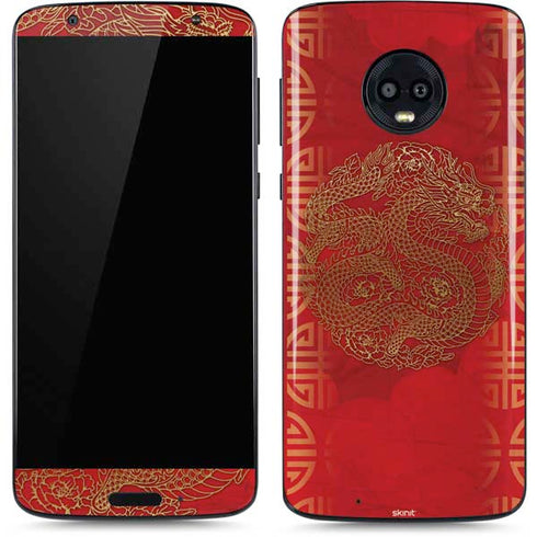 The year of the Drago Moto G6 Skin