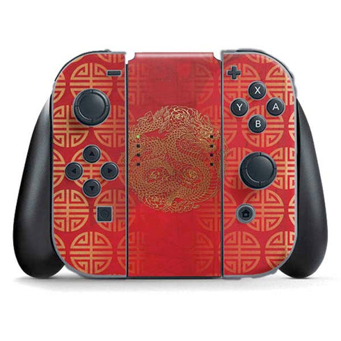 The year of the Drago Nintendo Switch (2017-2021) Joy-Con Controller Skin