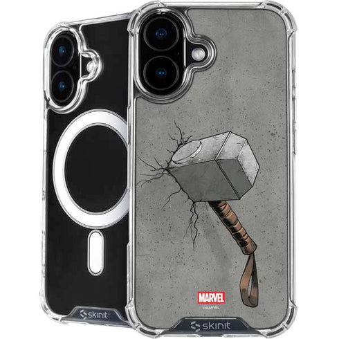 Marvel Thor Thors Hammer Mjolnir iPhone 16 MagSafe Case