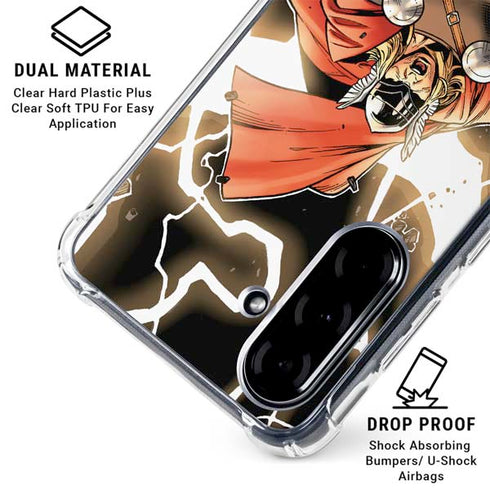 Marvel Thor Thor’s Lightning Galaxy A36 5G Clear Case