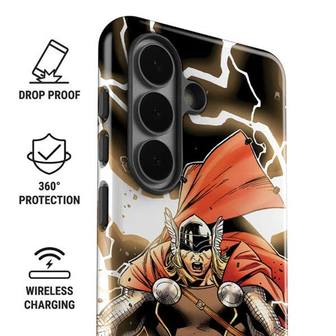 Marvel Thor Thor's Lightning Galaxy S26 Plus Impact Case