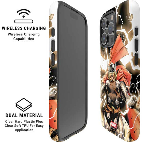 Marvel Thor Thor's Lightning iPhone 16 Pro Max Magsafe Impact Case