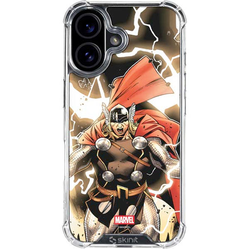 Marvel Thor Thor's Lightning iPhone 17 Clear Case