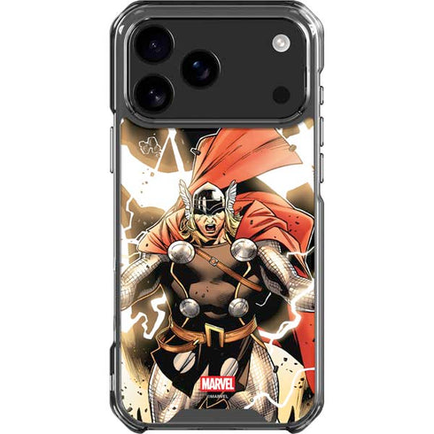 Marvel Thor Thor's Lightning iPhone 18 Pro Max Clear Case