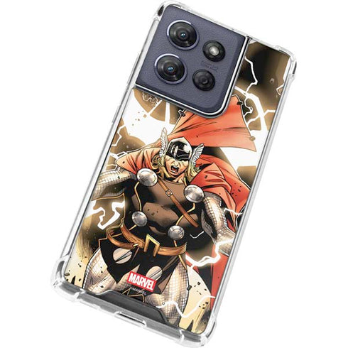 Marvel Thor Thor's Lightning Moto G Play 5G (2025) Clear Case
