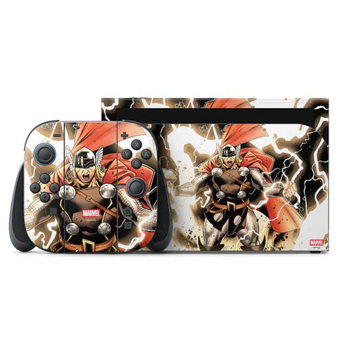 Marvel Thor Thor's Lightning Nintendo Skins