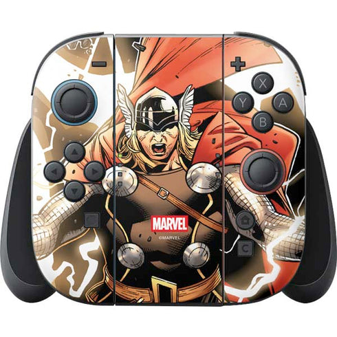 Marvel Thor Thor's Lightning Nintendo Switch 2 (2025) Joy-Con Controller Skin