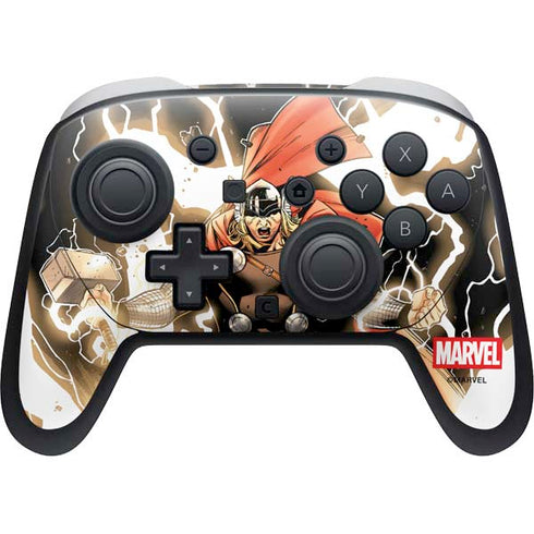 Marvel Thor Thor's Lightning Nintendo Switch 2 (2025) Pro Controller Skin