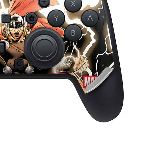 Marvel Thor Thor's Lightning Nintendo Switch 2 (2025) Pro Controller Skin