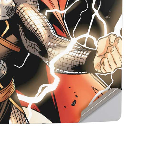 Marvel Thor Thor's Lightning PS5 Pro Disk Console Skin