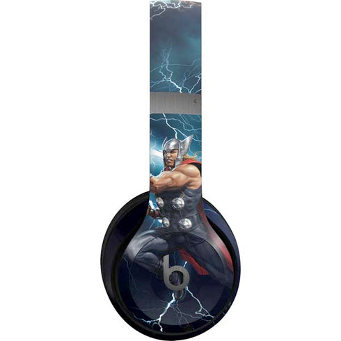 Marvel Thor Thor and Mjolnir Beats Solo 4 Wireless Headphones Skin