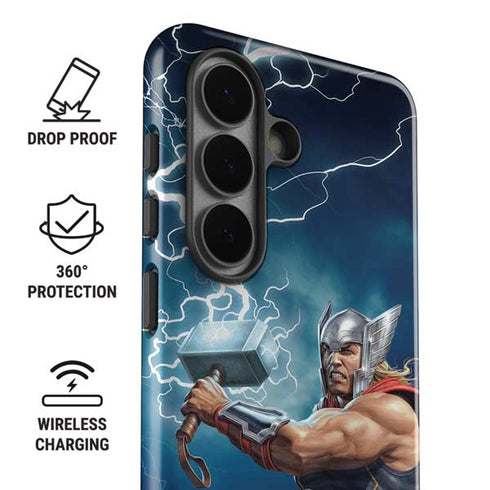 Marvel Thor Thor and Mjolnir Galaxy S26 Impact Case