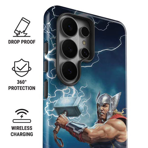 Marvel Thor Thor and Mjolnir Galaxy S26 Ultra Impact Case