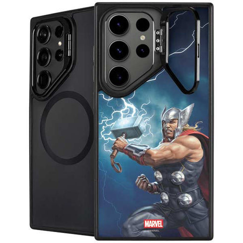 Marvel Thor Thor and Mjolnir Galaxy S26 Ultra Kickstand Case