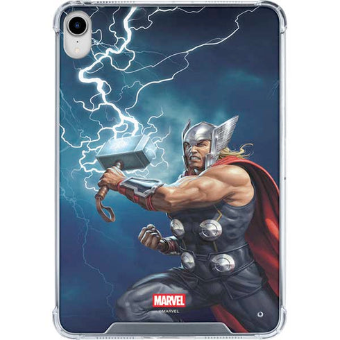 Marvel Thor Thor and Mjolnir iPad 11th Gen (2025) Clear Case