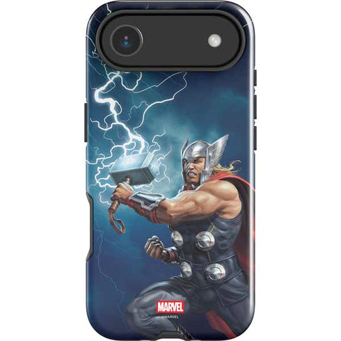 Marvel Thor Thor and Mjolnir iPhone 17 Air Impact Case