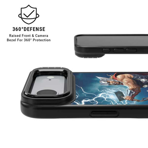 Marvel Thor Thor and Mjolnir iPhone 17 Air Kickstand Case